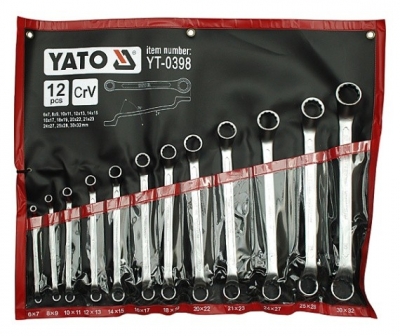 Set chei inelare cu cot Yato 6-32MM YT-0398