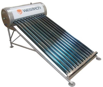 Panou solar nepresurizat cu boiler incorporat Westech 18 tuburi